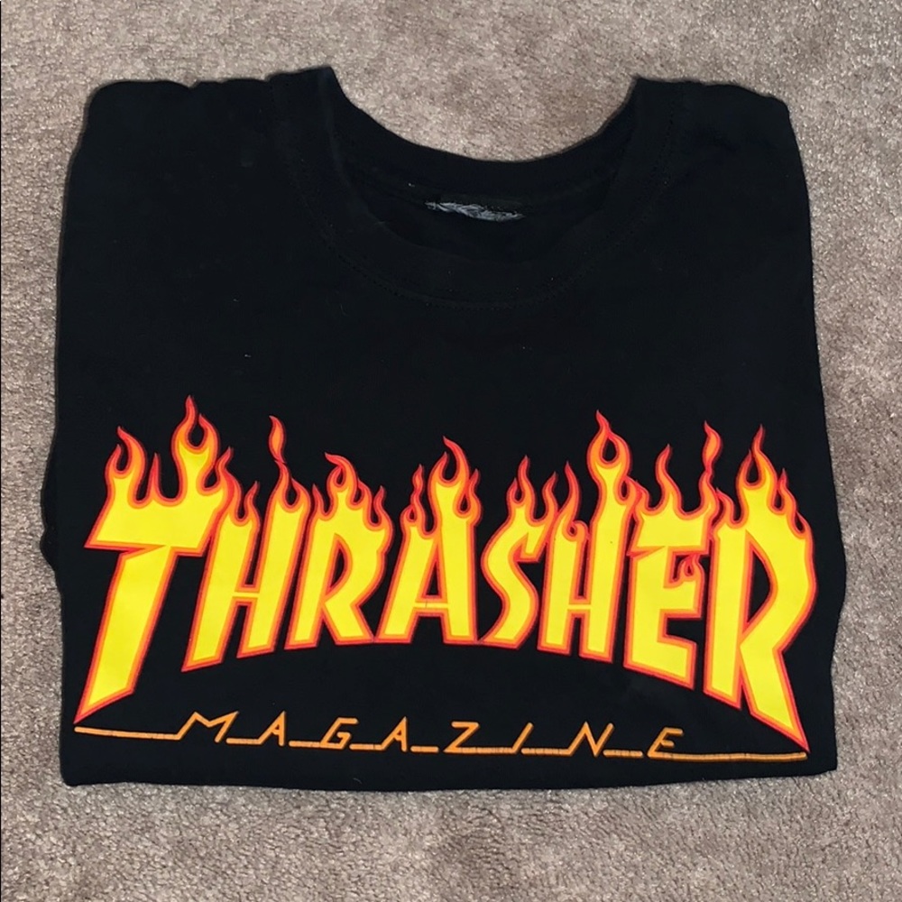 Cropped THRASHER T-shirt